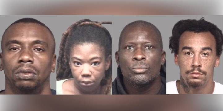 Four behind bars on Pitt County drug and gun charges