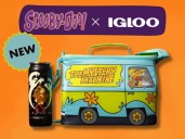 Hijinks await with Igloo's latest Scooby Doo inspired coolers and drinkware