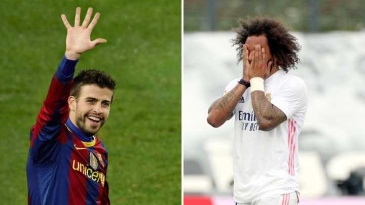Marcelo explica cómo vivió cuando Piqué le enseñó al Real Madrid la 'manita': "Y yo centrado en defender a Messi. Imposible"