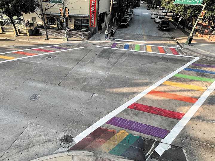 A statement on Oak Lawn’s rainbow crosswalks