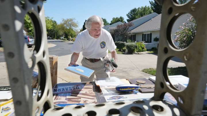 Relics from Hindenburg and USS Akron found in rare collection