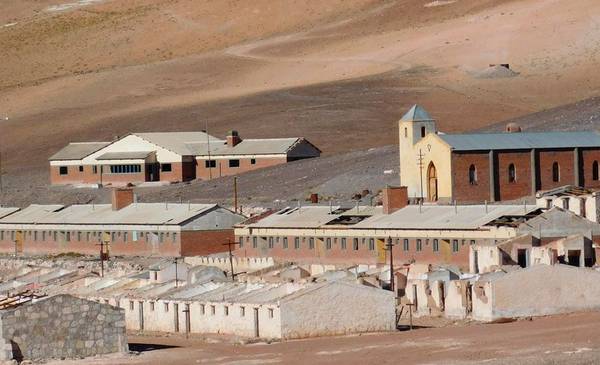 Fue una de las minas más importantes de Argentina, pero ahora es un pueblo fantasma