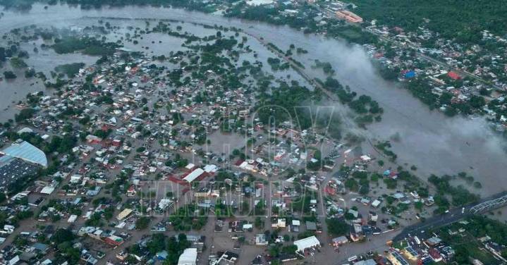 Poza Rica se ahoga: el r?o Cazones arrasa con todo a su paso