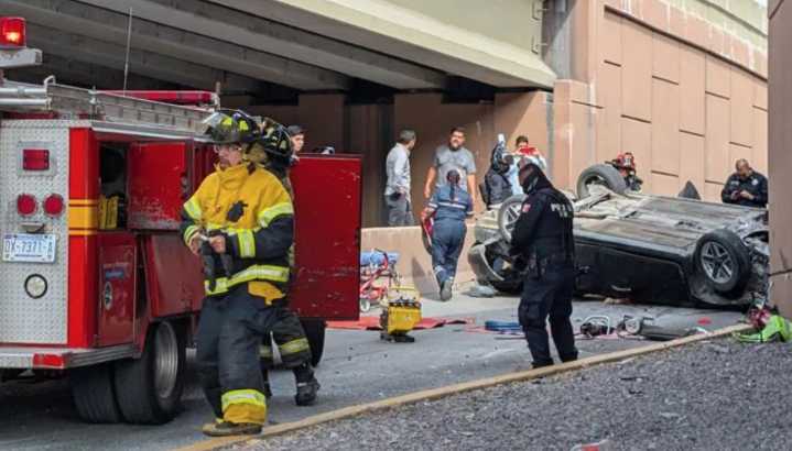 Muere el automovilista de 68 años involucrado en el accidente del puente en la Avenida Juventud