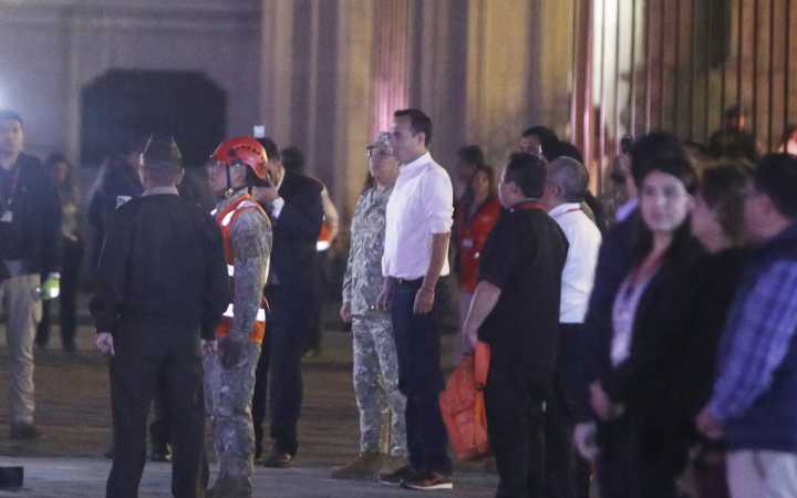 José Jerí participó del Tercer Simulacro Nacional Multipeligro 2025