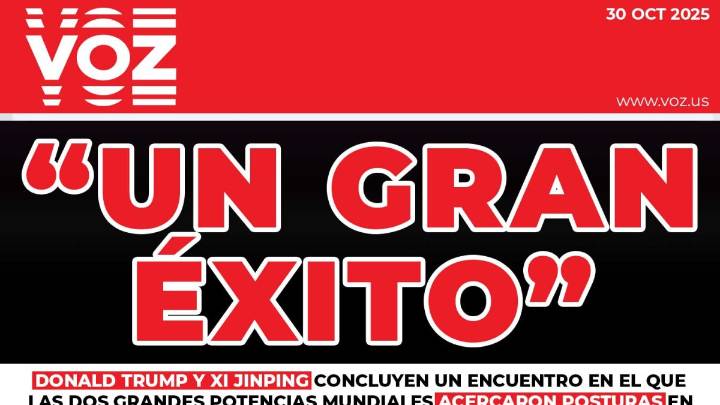 Portada 30 de octubre 2025