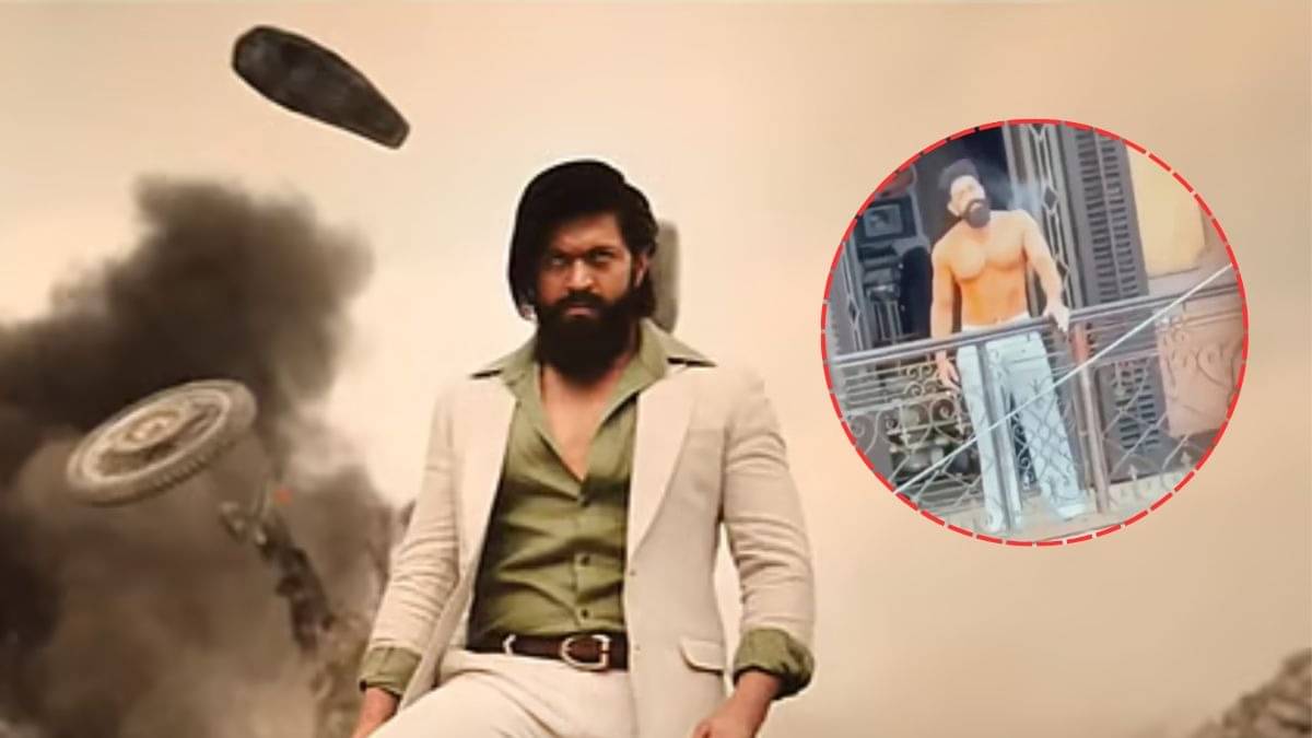 Shirtless Yash Smokes In A Balcony In Leaked BTS Clip From Toxic Entertainment News