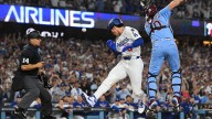 Orion Kekering's errant throw allows Dodgers to score, win NLDS