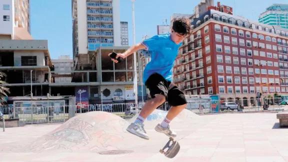 El skateboarding tiene su emblema