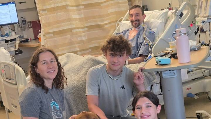 'He has a heart': Exeter fundraiser to help dad after transplant