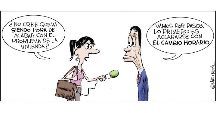 Y ahora el cambio horario