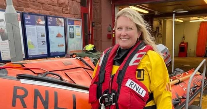 East Lothian lifeboat hero becomes first woman to pass out in command role