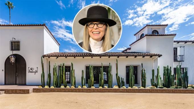 Diane Keaton's Former Beverly Hills House Lists for $25 Million