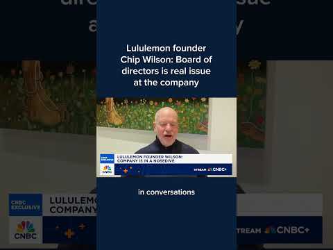 Lululemon founder Chip Wilson: Board of directors is real issue at the company