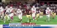 Acree named Week 10 TD Live Player of the Week