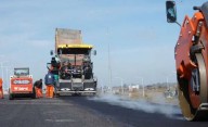 Avanzan las obras del tercer carril de la Autopista Rosario