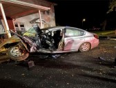 1 injured after car crashes into porch in Westerlo