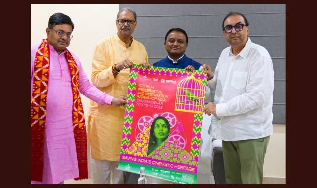 Odisha CM to Inaugurate 10th Film Preservation Workshop at Kalabhoomi on Nov 12