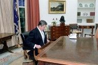 A ghost in the Oval Office: How Reagan looms over Trump presidency