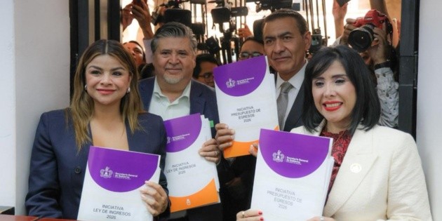 Entregan Proyecto de Presupuesto de Egresos para 2026