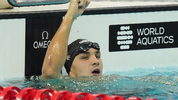 Canada's Kharun swims to gold, Liendo takes bronze in 50m butterfly at World Cup finale in Toronto
