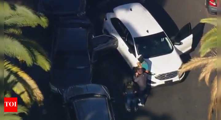 US Marshal and immigrant shot during ICE operation in South LA; DHS issues statement condemning 'sanctuary politicians'
