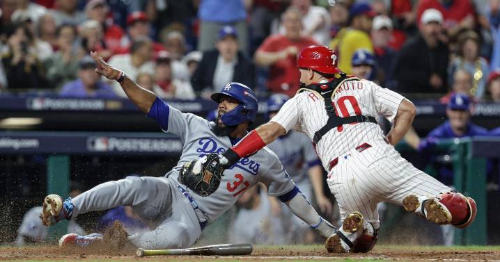 Philadelphia Phillies on verge of elimination after losing to Los Angeles Dodgers in Game 2 of NLDS