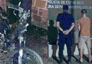 Discutió con su pareja en Colón, le prendió fuego la moto y la amenazó