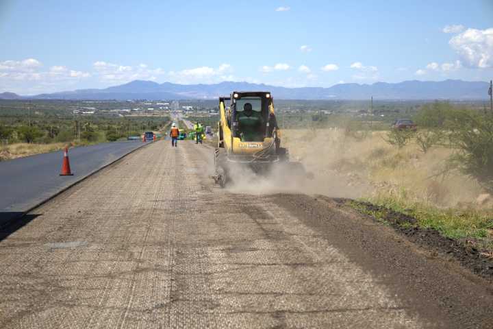 Avanza SICT en la conservación de la carretera federal 49 Zacatecas