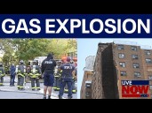 Gas explosion causes Bronx building collapse
