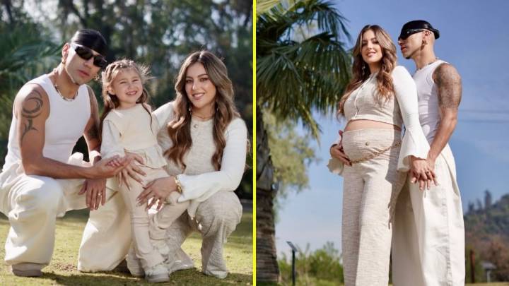 "No podemos más de la emoción": Así fue la espectacular revelación de sexo del bebé que esperan Gabriel Peralta y su esposa