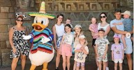UK's biggest family fined over '£52k Disney trip' and kids stranded at airport