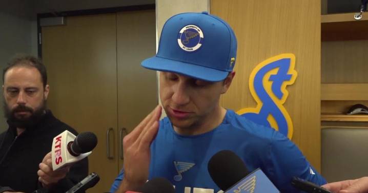 'It's just a simple recipe' for Blues to succeed, Brayden Schenn says after defeat