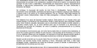 La carta que María Corina Machado escribió tras ganar el Nobel: “Venezuela será libre y este logro propagará coraje y esperanza”
