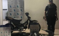 La policía de Punta Alta aprehendió a una persona que circulaba con una moto robada