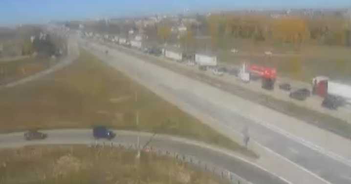 Semi truck driver dies in crash on northbound I