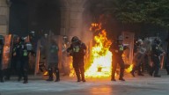 Policía Se Recupera de Quemaduras, Luego de Ser Agredida por Bloque Negro el 2 de Octubre