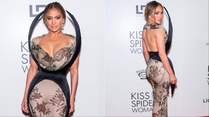 Jennifer Lopez’s Spider-Inspired Gown Stuns Kiss Of The Spider Woman Premiere