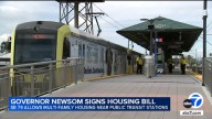 Gavin Newsom signs bill paving way for more apartment buildings near transit hubs