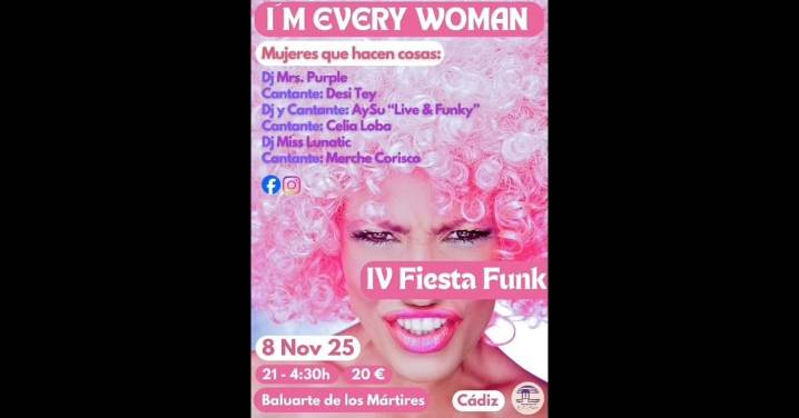 El cartel de la IV Fiesta Punk de Cádiz