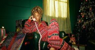 Rihanna Exposed Her Lace Bra Under A Festive Onesie By Savage X Fenty