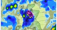 Weather maps show when 2cm snow per hour is to hit widespread areas of Scotland