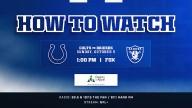 How to watch the Las Vegas Raiders at Indianapolis Colts on October 5, 2025