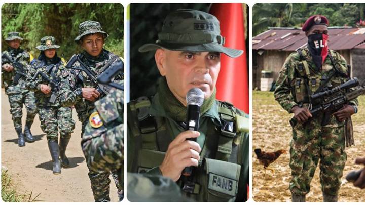 Venezuela dice que destruyó campamentos del ELN y las FARC en su territorio