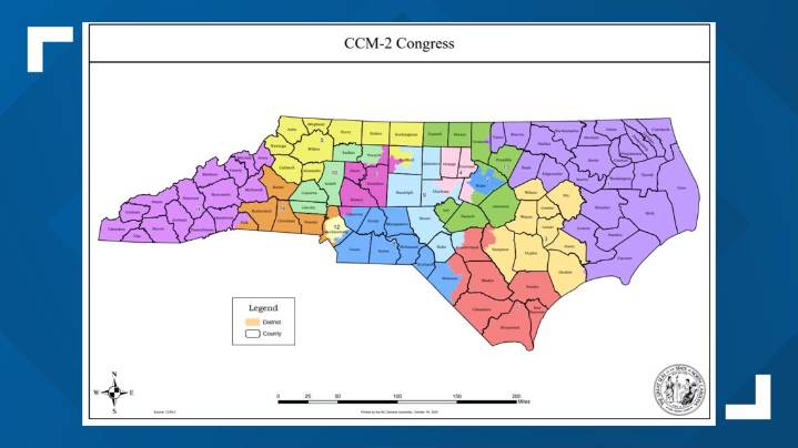 North Carolina Republicans unveil Congressional redistricting proposal