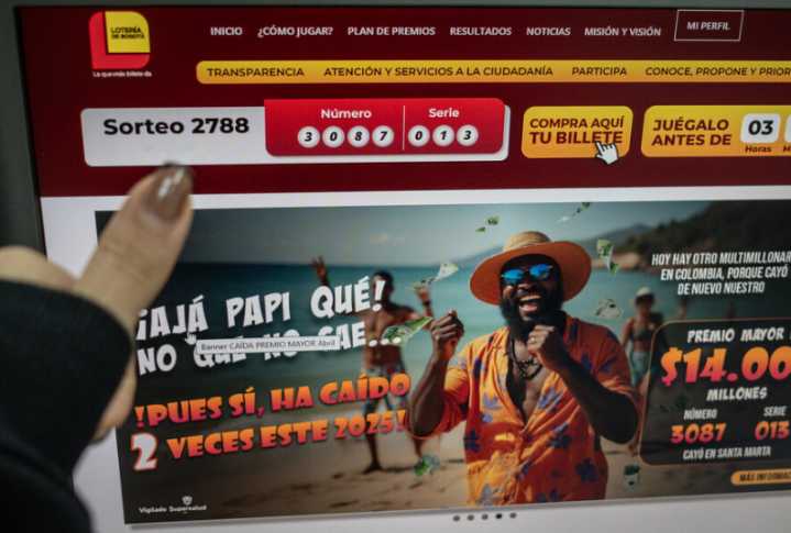 Último sorteo de la lotería de Bogotá: resultados completos