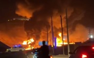 IMPRESIONANTES IMÁGENES: Cisterna llena de combustible CHOCA Y EXPLOTA EN LA PANAMERICANA SUR (VIDEO)
