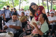 Entrega Mara Lezama en Felipe Carrillo Puerto 139 apoyos funcionales para personas con discapacidad