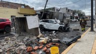 Camión sin frenos impacta a seis vehículos en San Juan del Río