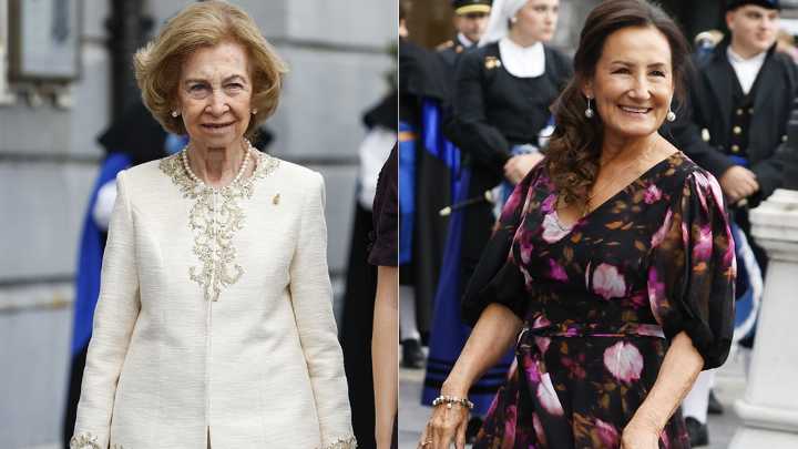 La Reina Sofía y Paloma Rocasolano, dos abuelas, dos estilos, dos lugares distintos